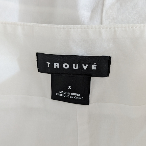 TROUVÉ Ruched Front Flare Skirt - Picture 5 of 8